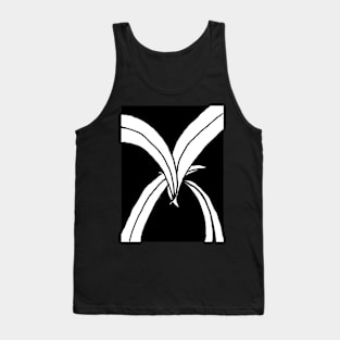 Curved lines Tank Top